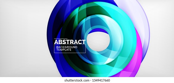 Modern vector geometrical abstract background