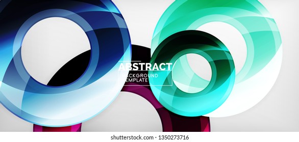 Modern vector geometrical abstract background