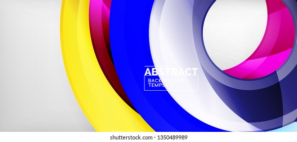 Modern vector geometrical abstract background