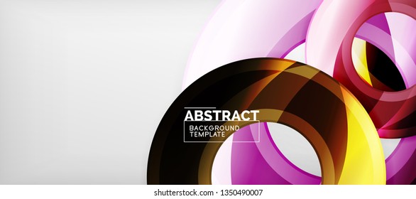 Modern vector geometrical abstract background
