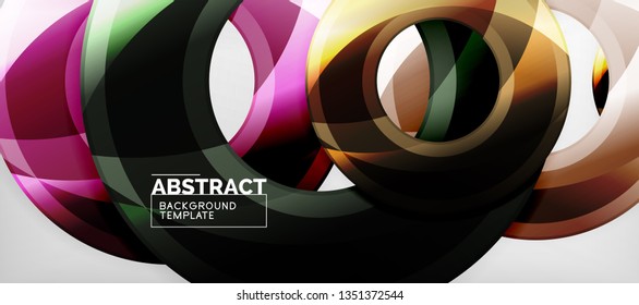 Fondo abstracto geométrico vectorial moderno