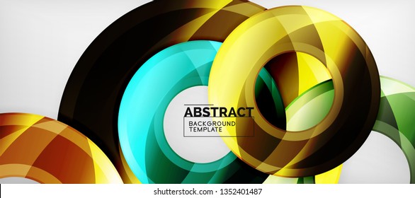 Modern vector geometrical abstract background