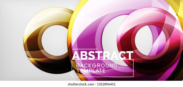 Modern vector geometrical abstract background