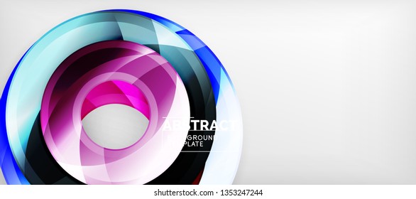 Modern vector geometrical abstract background