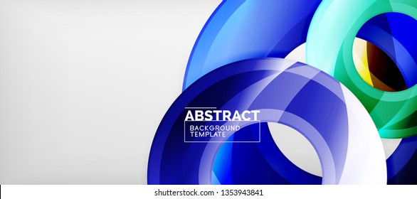 Modern vector geometrical abstract background