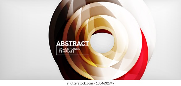 Modern vector geometrical abstract background
