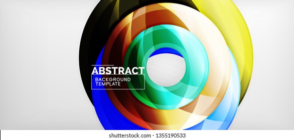 Modern vector geometrical abstract background