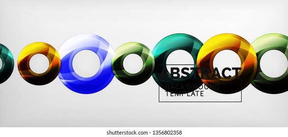 Modern vector geometrical abstract background