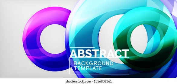 Modern vector geometrical abstract background