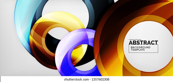 Modern vector geometrical abstract background