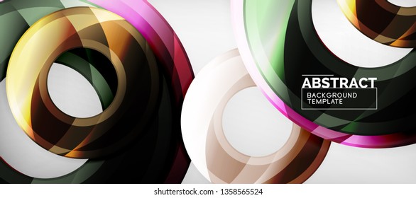 Modern vector geometrical abstract background