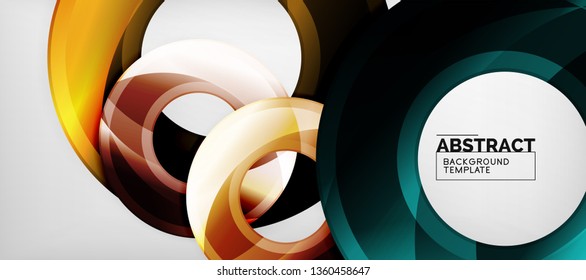 Modern vector geometrical abstract background