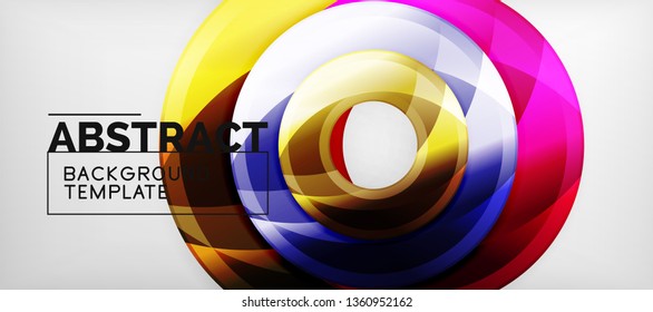 Modern vector geometrical abstract background