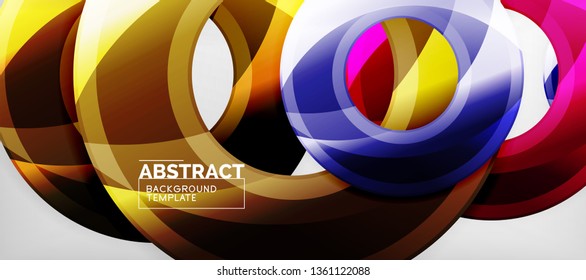 Modern vector geometrical abstract background