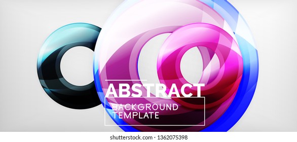 Moderner, geometrisch abstrakter Hintergrund