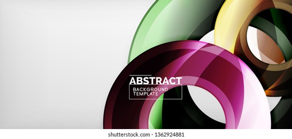Modern vector geometrical abstract background