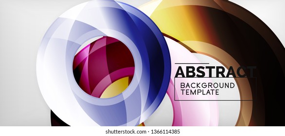 Modern vector geometrical abstract background