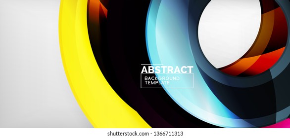 Moderner, geometrisch abstrakter Hintergrund