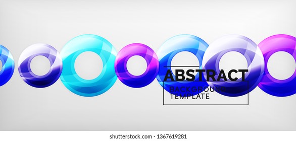 Modern vector geometrical abstract background