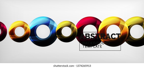 Modern vector geometrical abstract background