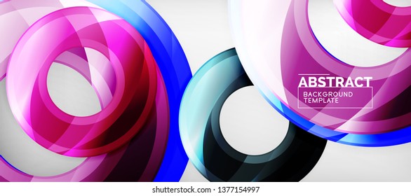 Modern vector geometrical abstract background