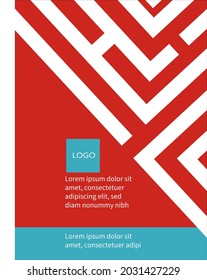 modern vector geometrical cover design for anything specially notebooks