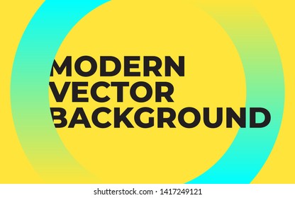 Modern  vector gradient color background 