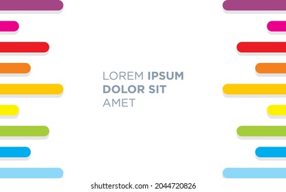 Modern vector graphic of abstract backgorund