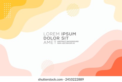 Modern vector graphic of abstract background template EPS 10