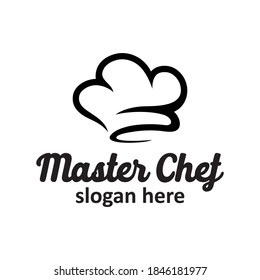 Gráfico vectorial moderno del chef, Perfecto para el logotipo del restaurante, comida, cocina, menú, etc.