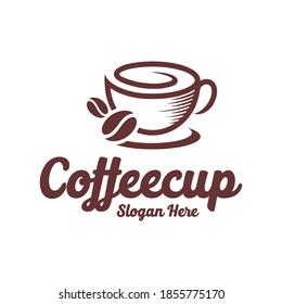 Modern vector graphic of coffe cup, perfect for cafe, restaurant, etc.