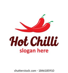 Modern vector graphic of fres chilli, Perfect for restaurant logo, cooking, vegetarian, etc.