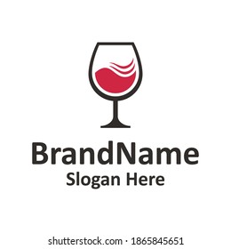 Modern vector graphic of glass drink, perfect for restaurant, bar, etc.