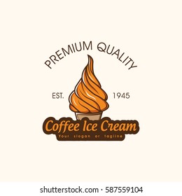 7,951 Coffee ice cream logo Images, Stock Photos & Vectors | Shutterstock