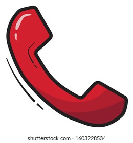Modern vector icon with phone theme