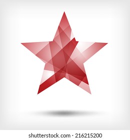 Modern vector icons - star. Illustration.