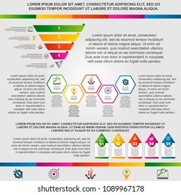 Modern vector illustration 3d. Multifunctional template infographics set with various diagrams, sectors and graphs. Designed for business, presentations, web design, education.