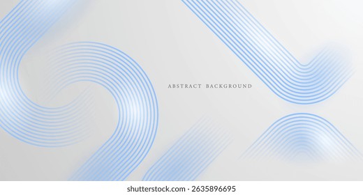 Ilustración vectorial moderna de fondo azul abstracto.
