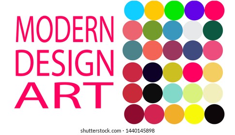 Modern vector illustration, bright colours, abstract and geometric shapes, as well as three-dimensional elements. This template can be used in the design of packages, book covers and music albums.
