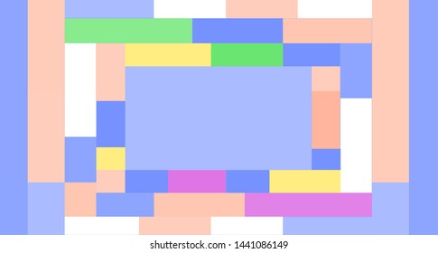 Modern vector illustration, bright colours, abstract and geometric shapes. This template can be used in the design of packages, book covers and music albums.