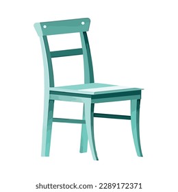 Ilustración vectorial moderna del icono de silla cómoda aislado