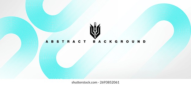 Design moderno de ilustração vetorial. fundo de arte de linha abstrata. fundo branco abstrato.