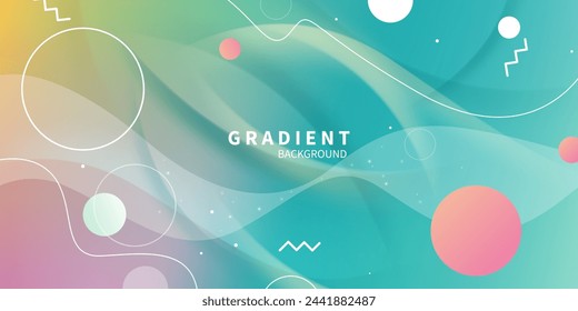 Fondo de diseño de ilustración vectorial moderno, estilo abstracto.