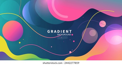Fondo de diseño de ilustración vectorial moderno, estilo abstracto.