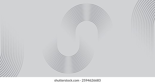 Modern vector illustration design, grey abstract background