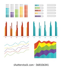 Modern vector illustration of Infographic Templates for Business Vector Illustration in flat design style for presentation, booklet, website