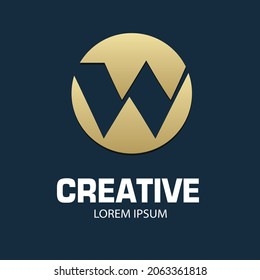 Modern vector illustration logo design