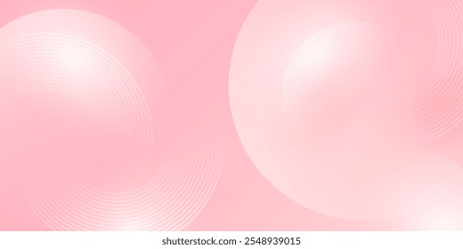 Modern vector illustration with pink abstract background.