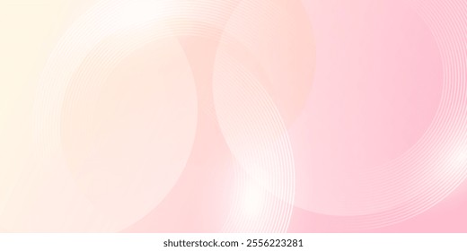 Modern vector illustration with pink abstract background.