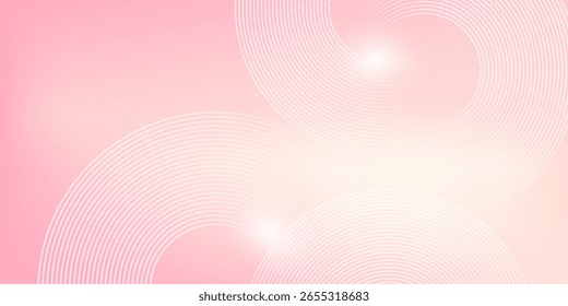 Moderne Vektorgrafik mit rosafarbenem abstraktem Hintergrund. 10 EPS